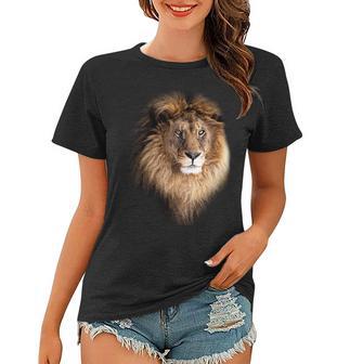 Lion Head Graphic Women T-shirt - Monsterry AU