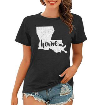 Louisiana Home State Women T-shirt - Thegiftio UK