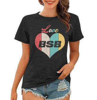 Love Bsb Vintage Music Women T-shirt - Monsterry