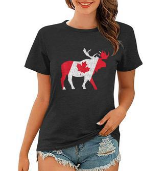 Maple Leaf Animal Canadian Flag Canada Est 1867 Men Women Women T-shirt - Monsterry DE