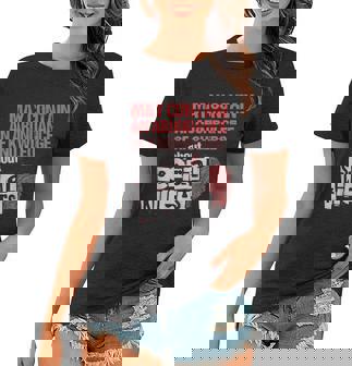 May Contain An Abundance Of Knowledge Funny True Crime V2 Women T-shirt - Thegiftio