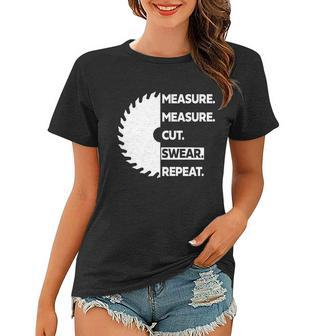 Measure Measure Cut Swear Tshirt Women T-shirt - Monsterry