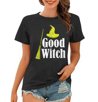 Mens Good Witch Witchcraft Halloween Blackcraft Devil Spiritual Women T-shirt - Seseable