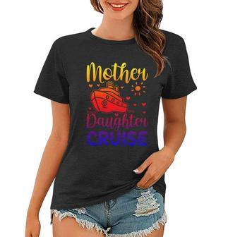 Mother Daughter Cruise Ship Travel Travelling Cruise Trip Funny Gift Graphic Design Printed Casual Daily Basic Women T-shirt - Thegiftio UK