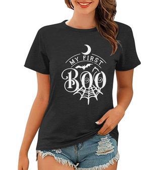 My First Boo Funny Halloween Quote V3 Women T-shirt - Monsterry AU