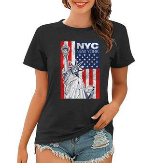 New York City Statue Of Liberty Shirts Cool New York City Women T-shirt - Thegiftio UK