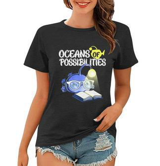 Oceans Of Possibilities Summer Reading 2022 Anglerfish Kids Women T-shirt - Monsterry UK