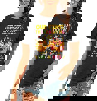 Our First Thanksgiving Mr And Mrs Couple Married 2022 Women T-shirt - Thegiftio