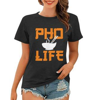 Pho Life Funny Vietnamese Pho Noodle Soup Lover Graphic Design Printed Casual Daily Basic Women T-shirt - Thegiftio UK