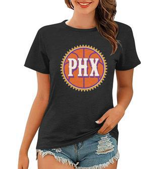 Phoenix Phx Basketball Sun Ball Women T-shirt - Monsterry DE