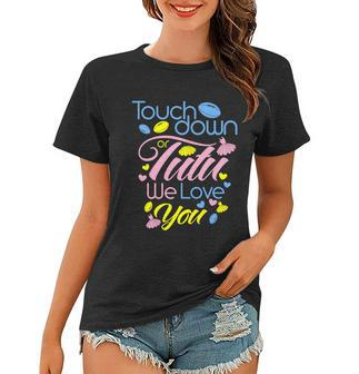 Pink Or Blue Touchdown Or Tutu We Love You Gender Reveal Gift Women T-shirt - Monsterry DE