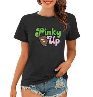 Pinky Up Aka Inspired Greek Sorority Tshirt Women T-shirt - Monsterry UK