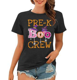 Pre-K Boo Crew Halloween Costume For Pre-K Teachers Students Women T-shirt - Thegiftio UK