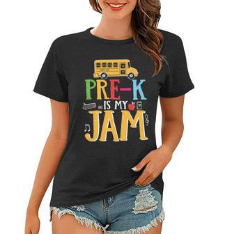 Prek Is My Jam Back To School First Day Of School Women T-shirt - Monsterry