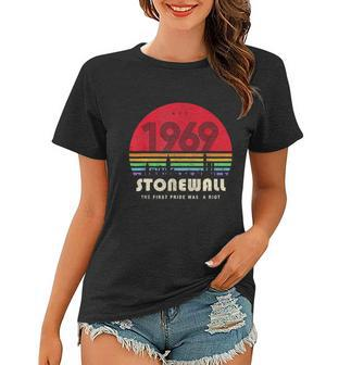 Pride 50Th Anniversary Stonewall 1969 Was A Riot Lgbtq Women T-shirt - Monsterry AU