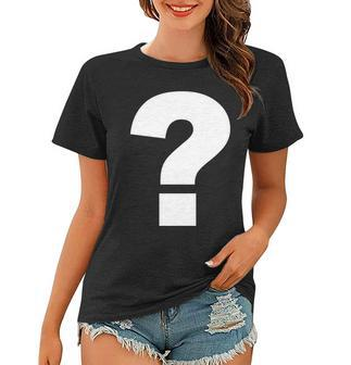Question Mark Logo Tshirt Women T-shirt - Monsterry