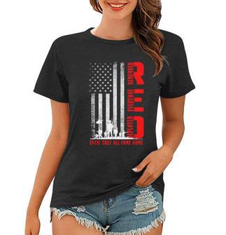 Red Friday Military Us Army Remember Erveryone Deployed Women T-shirt - Monsterry