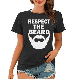 Respect The Beard Tshirt Women T-shirt - Monsterry AU