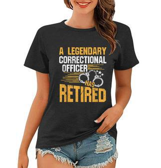 Retired Correctional Officer Retirement Party V2 Women T-shirt - Thegiftio UK
