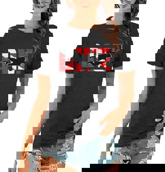 Scuba Dive Logo Women T-shirt - Monsterry