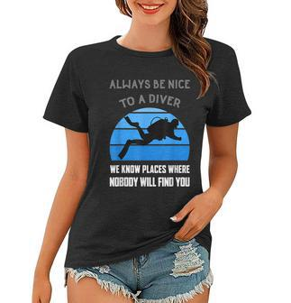 Scuba Diver Funny Quote Love Dive Diving Humor Open Water Women T-shirt - Monsterry CA