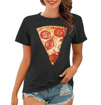 Slice Of Pepperoni Pizza Women T-shirt - Monsterry CA