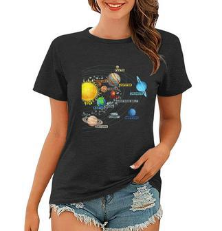 Solar System Planets Astronomy Space Science Girls Boys Tshirt Women T-shirt - Monsterry AU