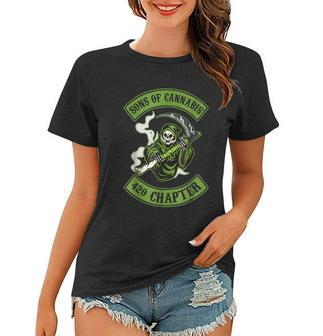 Sons Of Cannabis 420 Chapter Women T-shirt - Monsterry UK