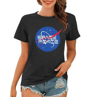 Space Force Usa United States Logo Tshirt Women T-shirt - Monsterry