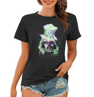 Spooky Clown Face Women T-shirt - Monsterry DE