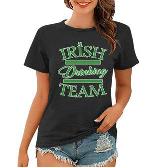 St Patricks Day Irish Drinking Team Graphic Design Printed Casual Daily Basic Women T-shirt