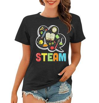 Steam Teacher And Student Back To School Stem Tee Women T-shirt - Seseable