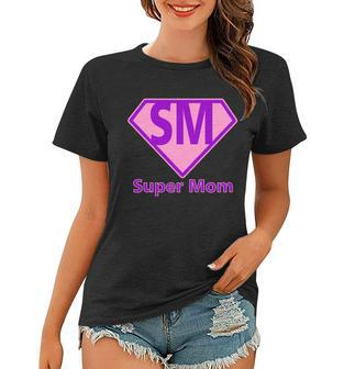 Super Mom Graphic Design Printed Casual Daily Basic Women T-shirt - Thegiftio UK