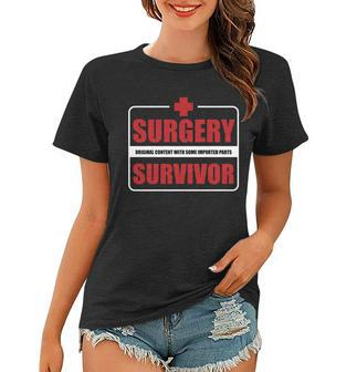 Surgery Survivor Imported Parts Tshirt Women T-shirt - Monsterry DE
