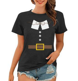 Thanksgiving Pilgrim Costume Tshirt Women T-shirt - Monsterry DE