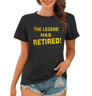 The Legend Has Retired Tshirt Women T-shirt - Monsterry UK