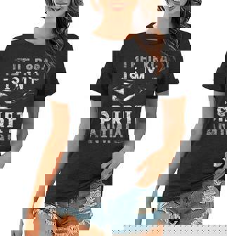 The Orca Is My Spirit Animal Orca Women T-shirt - Thegiftio