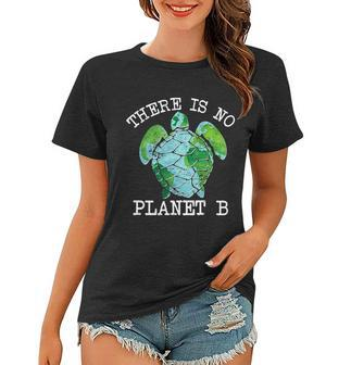 There Is No Planet B Earth Women T-shirt - Monsterry