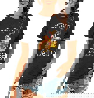 Time To Get Basted Funny Thanksgiving Tshirt Women T-shirt - Monsterry