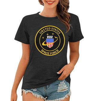 United States Space Force Ussf Tshirt Women T-shirt - Monsterry