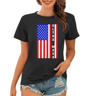 Usa Flag United States Of America Ultra Maga Trump Women T-shirt - Monsterry AU