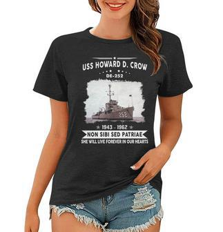 Uss Howard D Crow De Women T-shirt - Monsterry DE