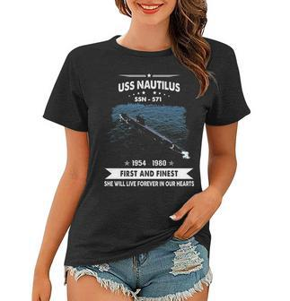 Uss Nautilus Ssn Women T-shirt - Monsterry