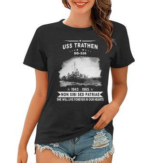 Uss Trathen Dd V2 Women T-shirt - Monsterry DE