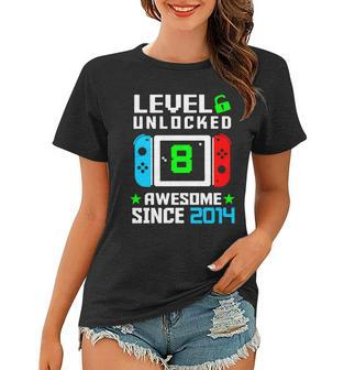 Video Game Level 8 Unlocked 8Th Birthday Women T-shirt - Monsterry AU