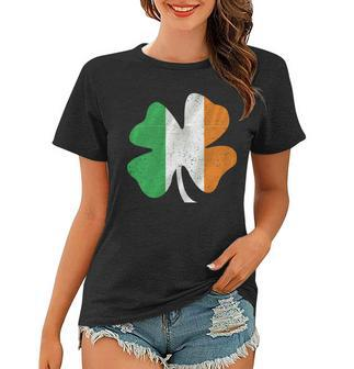 Vintage Irish Cover Ireland Flag Women T-shirt - Thegiftio UK