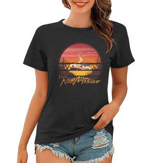 Vintage Retro Travel Visit New Mexico Women T-shirt - Monsterry AU