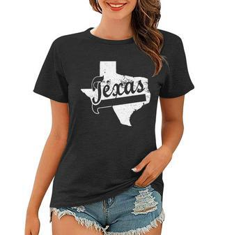 Vintage Texas State Logo Women T-shirt - Monsterry UK