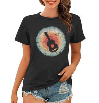 Vintage Ukulele Retro Tshirt Women T-shirt - Monsterry AU