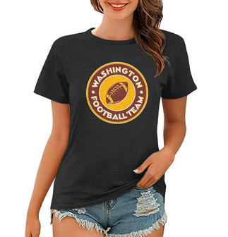 Vintage Washington Football Team Logo Emblem Tshirt Women T-shirt - Monsterry AU